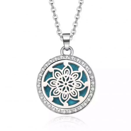 Small Crystal Sun Pendant