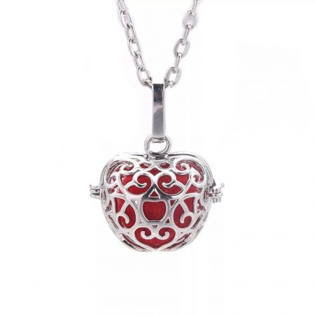 Hollow Basket Ball Pendant