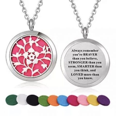 Rose ( inscribed ) Pendant