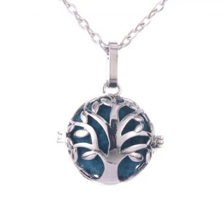 Aromatherapy Diffuser Hollow Tree of Life Pendant
