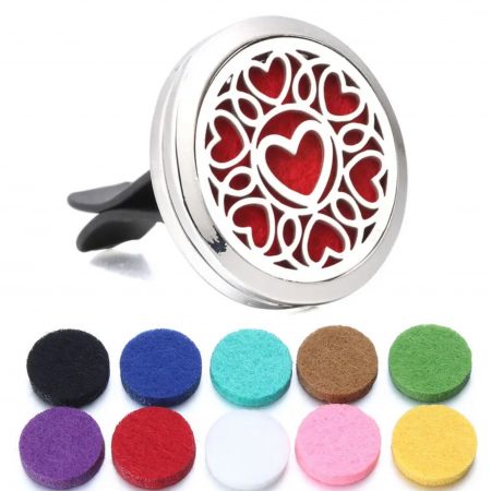 Aromatherapy Car Hearts Diffuser